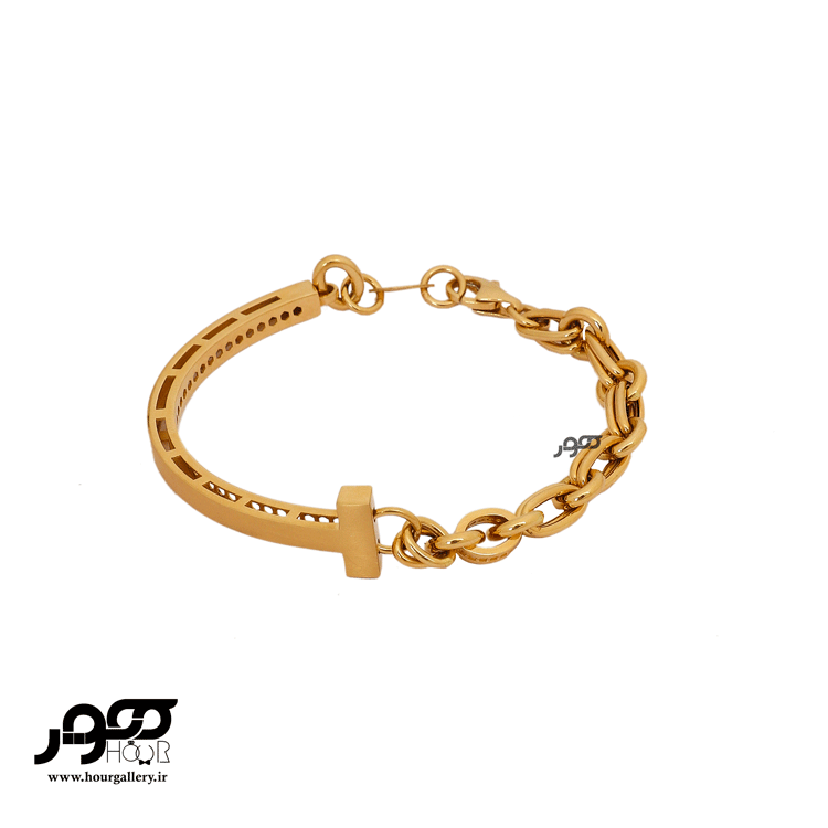 دستبند طلا زنانه تیفانی برند MGM کد BCB673