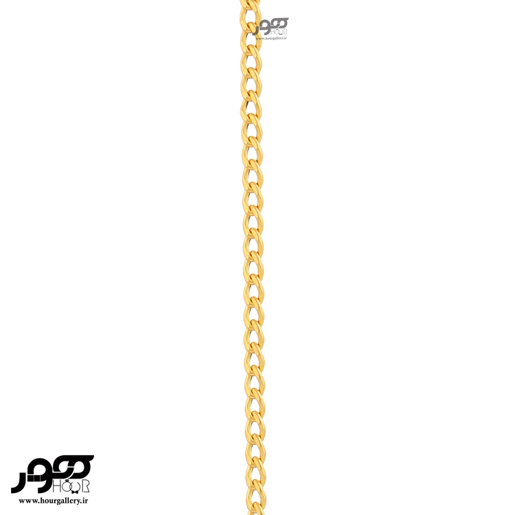 دستبند طلا کارتیر دوبل ( پهنای 1.5 میلیمتر ) کد RCB352