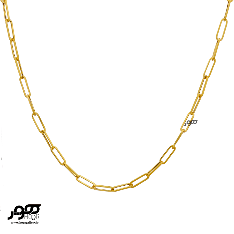 گردنبند طلا زنانه زنجیر هرمس کد BCN415