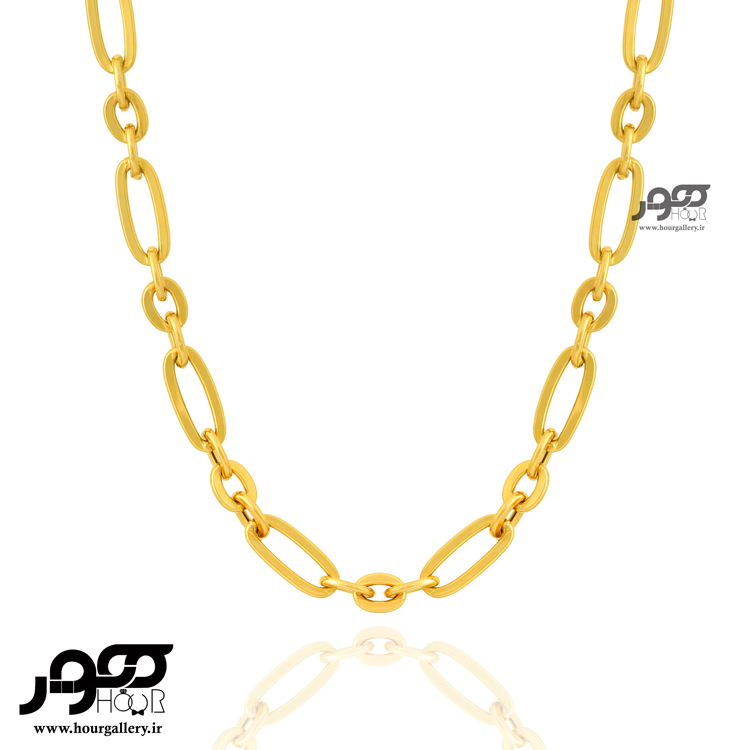 گردنبند طلا اسپرت طرح هرمس کد JCN412