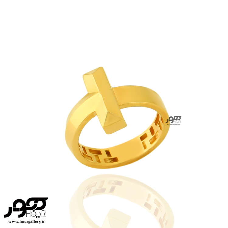 انگشتر طلا زنانه طرح تیفانی کد ACR606