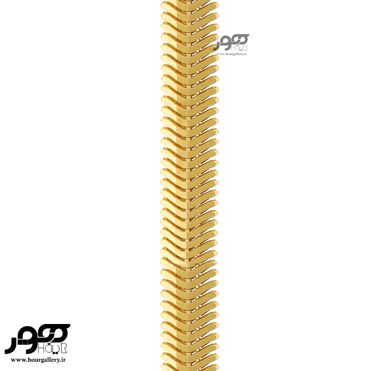 گردنبند طلا زنانه ماری ( تیغ ماهی ) سایز 5 کد SNC500