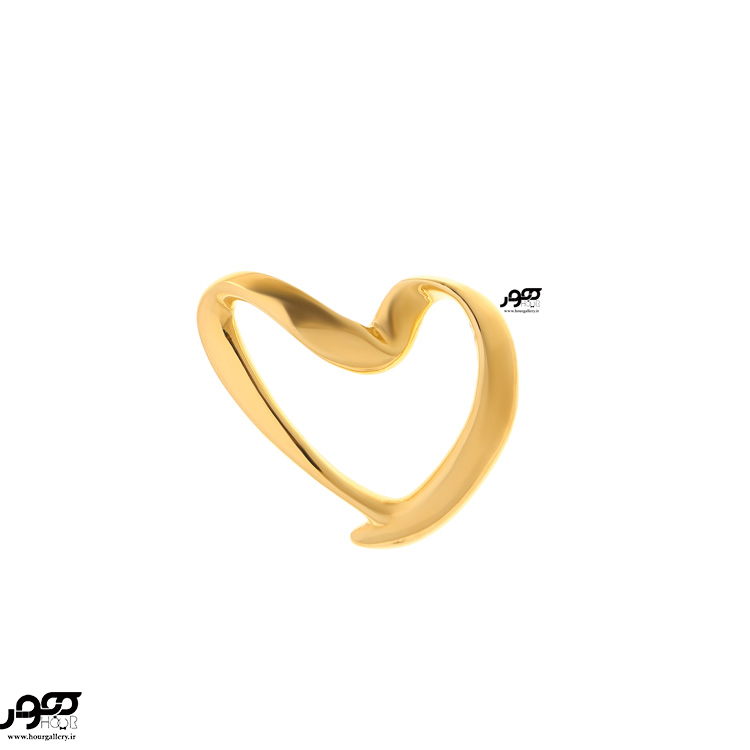آویز قلب نا متقارن 3 سایز کد RCP693