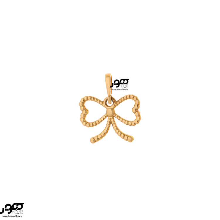 آویز طلا طرح پاپیون کد RCP691