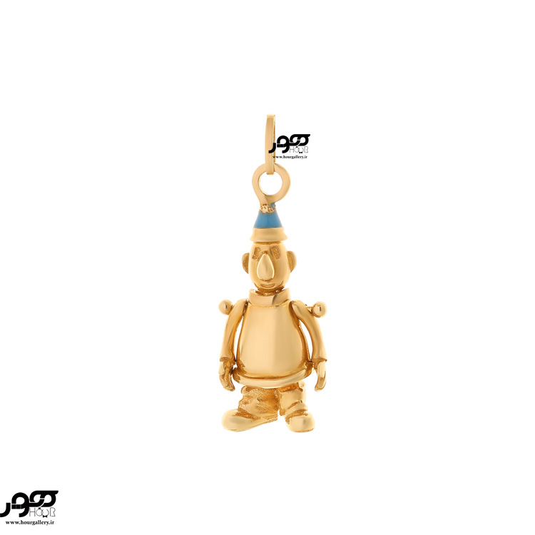 آویز طلا فانتزی طرح پت و مت کد bcp696